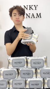 Thùng 10 Gói Khăn Ướt HANKY Premium 100 Tờ Không Cồn Vai Bi Cao Cấp An Toàn Cho Bé