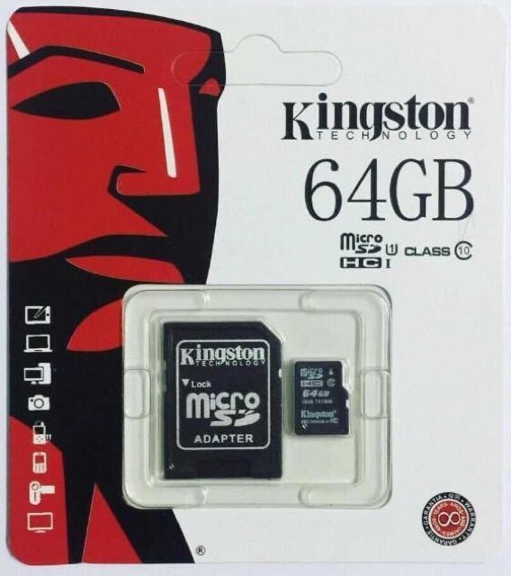 Kingston Memory Card Micro SD SDHC 64GB Class 10 ของแท้ Lazada.co.th