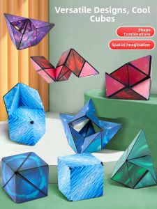 WEIBAI | Magnetic 3D Transforming Cube Puzzle