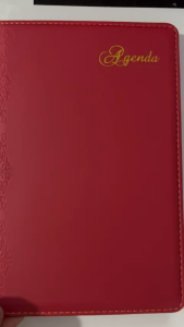 Sổ Agenda 2027 có lịch - KT.16x24 - Sổ tay bìa da - Sổ notebook - Sổ tay ghi chú - Lịch 2027