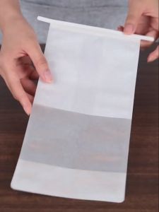 *สินค้าพร้อมส่ง*ถุงบรรจุขนมปังปิ้ง สำหรับใส่ขนมปัง เบเกอรี่ ขนมที่บรรจุซองแล้ว ถุงลวดพับ