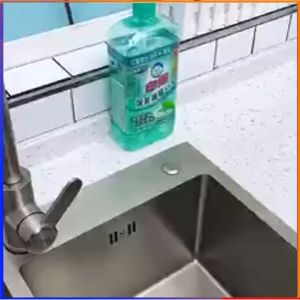 Miếng Thép Không Gỉ Cọ Xoong Nồi Cọ Bếp Cọ Rửa Bát Đĩa Có Tay Cầm Kèm Bình Đựng Xà Phòng Phun Tự Động Siêu Tiện Lợi