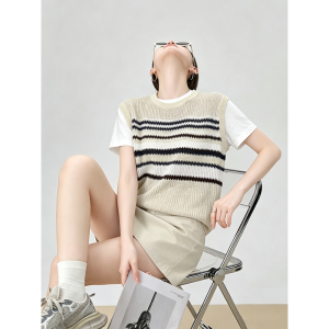 GULILI | Summer Style Two-piece Knit Dress Set
