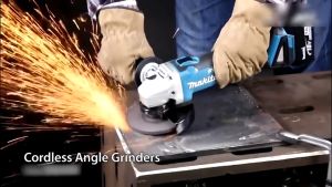 Makita เครื่องบดมูมบันไซร์ ชาร์จไฟได้ Brushless พลังสูง ปรับความเร็ว มัลติฟังก์ชั่น 199V แบตเตอรี่ลิเธียมเครื่องมือ