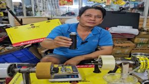 Gù tay lái Salaya mẫu TH59 inox 304 gắn Wave Sirius Exciter Winner X...(MS04)