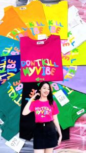 Áo Thun Thái Nữ [Mã A25] Form Vừa 40~60kg Cotton Mềm Mịn Mát Phù Hợp Mặc Đơn Đôi Nhóm [Dontkill]