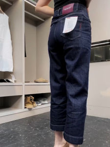 High Waist Wide Leg Jeans Womens Fall New plus Size Pear Shape Slimming Nine Tube Pants Commute Style Korean Loose Fit Denim