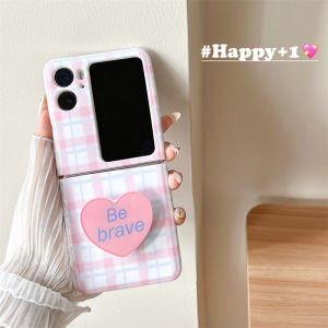 Oppo Find N2 Flip Luxury Slim Silicone Phone Case Full Cover Anti-Fall Patterned Design Womens Stylish Protective Shell