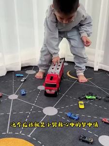 TANGJIUGONG | Pull-Back Educational Toy Truck 3-6 Years