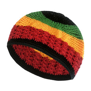 Hollowout Crochet Brimless Hat Simple Skull Cap Breathable Knitted Hat for Autumn Winter Fashion Hair Net Sleep Headwear