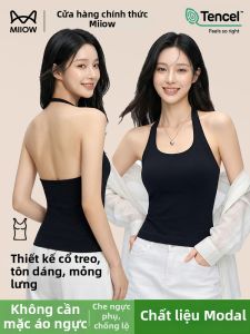 MiiOW | Halter Neck Padded Top Summer Wear