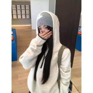 Hooded Comfortable High-end Unique Design Womens Sweater