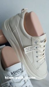 Sepatu sneakers wanita bahan kulit PU Premium SK 297