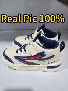 L8009 Sepatu anak laki-laki Sepatu anak-anak yang tampan Sepatu anak high top Sepatu olahraga modis untuk anak-anak