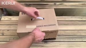 KERUI | KERUI 8 Channel NVR DIY Surveillance System NVR Kits Wireless 8CH Network Video Recorder Dual Lens IP PTZ Camera CCTV Security