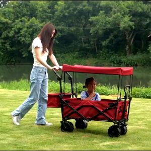 ฟรี รถเข็นแคมปิ้ง รถเข็นพับได้ ร้านแนะนำ การอัพเกรดใหม่ ผ้าออกซ์ฟอร์ด 900D