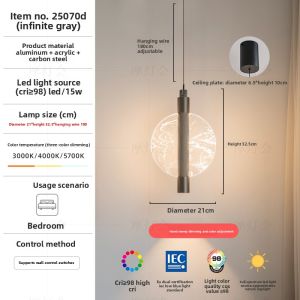 FANCY LAMP CLUB | Modern Artistic Bedside Pendant Light