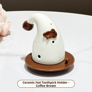XIAOHUANGLU | Stylish And High-end Ceramic Toothpick Holder