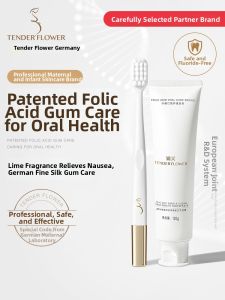TENDERFLOWER | Pregnant Women Suitable Toothpaste and Toothbrush Set