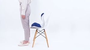Waist Support Ergonomic Seat Cushion Posture Correction Chair Spine Stretcher Lumbar Fitness Office/Rainbow Culture