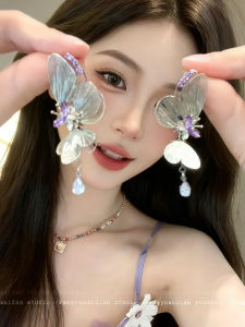 Elegant Butterfly Ear Cuff Women No Piercing Required Fashionable Minimalist Luxury Feelings Dainty Earrings Fine Jewelry