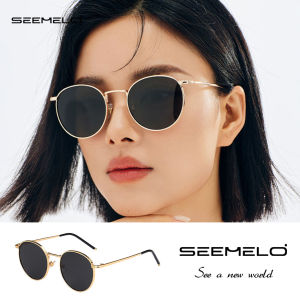 SEEMELO Men Women Sunglasses UV400 Sunglasses Retro Sunglasses Sport Sunglasses Outdoor Activities Eyewear Driving Fishing Eyewear Silicone Nose Pads Sun Glasses