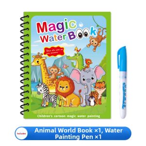 JIFANPAUL | Reusable No-Mess Water Painting Book