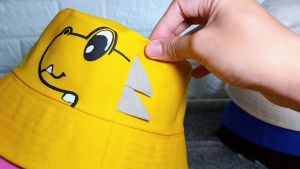 Bucket Anak Laki Laki Perempuan Bolak Balik Karakter Dino Usia 3 - 8 Tahun