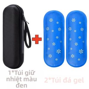 1/6 Chiếc Túi Đá Gel Insulin Có Thể Tái Sử Dụng Không Dệt Làm Mát Dải Đá Lạnh Cách Nhiệt Lạnh Để Giảm Đau Thuốc Bảo Quản