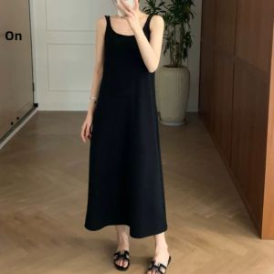 QIAOCHENXIAN | Modal Loose Maxi Dress for Women