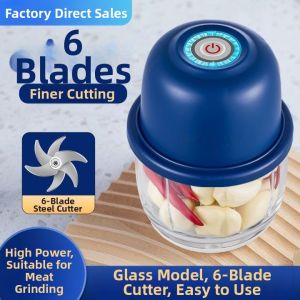Electric Garlic Press Small Food Processor