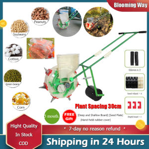 🚚 Local Delivery🚚Push Planter Se-eder - Adjustable Roller Wheel For Corn Peanut & Soybean S-eeds | Precision Garden Planting Tool | Heavy Duty Steel Frame | Hand Push Lawn See-der