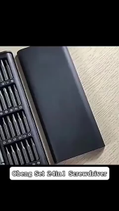 Obeng Set 24in1 Kepala Magnetic / Alat Perkakas Perlengkapan Service HP Jam Tangan Laptop Komputer Kamera Drone Elektronik / Screwdriver Bits Hardware Tools 24Pcs / Peralatan Tangan Pembuka Skrup Baut Alat Bengkel Elektronik Serbaguna Rumah Tangga