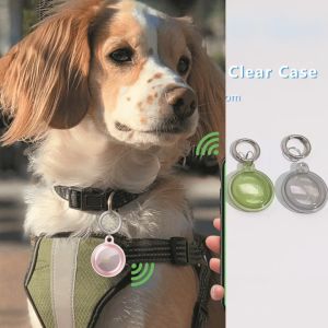 Air Tag Protective Case - Air Tag Protective Case with Keychain Air tag Protective Case Anti-Scratch Keychain Airtag Accessory Case for GPS Item Finder Tracker
