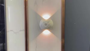 GDLUOAO Smart LED Wall Lamp USB Rechargeable Motion Sensor Light with Dimmer & Wireless Magnetic Installation