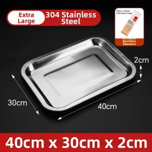 TAFUMAN | Food-grade Large Tray Stainless Steel