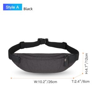 Heroic Knight High Quality Waist Pack Man Casual Outdoor Travel Cross Shoulder Bag Fashion Sport Chest Bag Waterproof fanny Pack