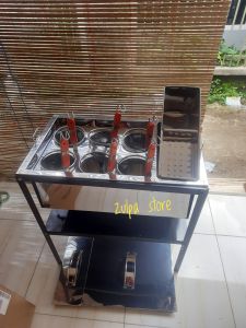 dandang mie ayam 6 lubang lengkap / panci mie ayam / dandang mie kocok / dandang kotak