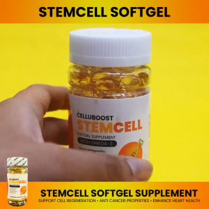 Celluboost StemCell Japan Made Supplement  Omega 3 Vitamin e Fish Oil 200pcs Softgel