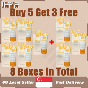 💥SG Stock💥 MINTOX Orange exfoliating whitening gel / Body Facial scrub / Moisturizing whitening / Acne blackhead remover / 去角质凝胶