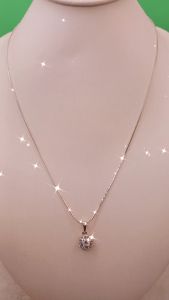 Kalung Set Arumi 02 Italy  Alloy Lapis Mas 18K Permata Zircon KP004S