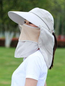 หมวกกันแดดชายหาดแบบบาง หมวกปีกกว้างสำหรับผู้หญิง สไตล์เกาหลี หมวกกันแดดฤดูร้อนระบายอากาศได้ดี ป้องกันแสงแดดสำหรับกลางแจ้ง