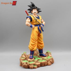 Dragon Ball Super Saiyan Son Goku Nhân Vật Hành Động 28-32Cm PVC Sưu Tập Đám Mây Đứng Tượng Anime Mẫu Vật Trang Trí Dành Cho Người Hâm Mộ