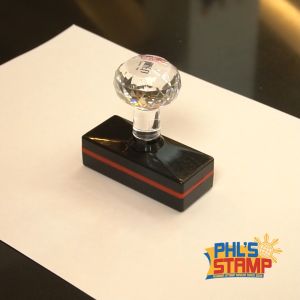 EH CRYSTAL 60x16 MM PERSONALIZED STAMP