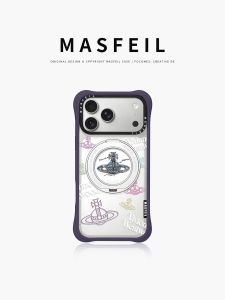 MASFEIL | Magnetic Stand Transparent iPhone 17 Pro Max Case