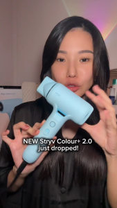 Stryv Colour+ 2.0 Mini Hair Dryer 4 Heat Settings 2 Speeds 200M Negative Ions 300g