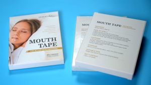 Hodaf Mouth Tape - Plester Bantu Penapasan Hidung Anti Ngorok Mendengkur Tidur Lebih Nyenyak