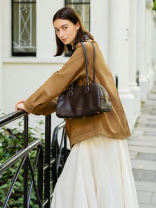 Belle | Genuine Leather Womens Clutch Shoulder Bag