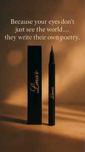 LINAS Precision Liquid Eyeliner – Smudge-Proof Waterproof Intense Color 10g