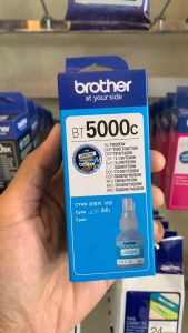 หมึกเติมแท้ Brother BT-5000 C ใช้กับเครื่อง Brother รุ่น DCP-T300/T310/T500W/T510W/T700W/T710 MFC-T800W/T810W